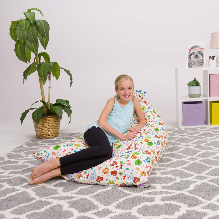 Posh Creations Stuffed nimal Storage Bean Bag Chair Kids Teens