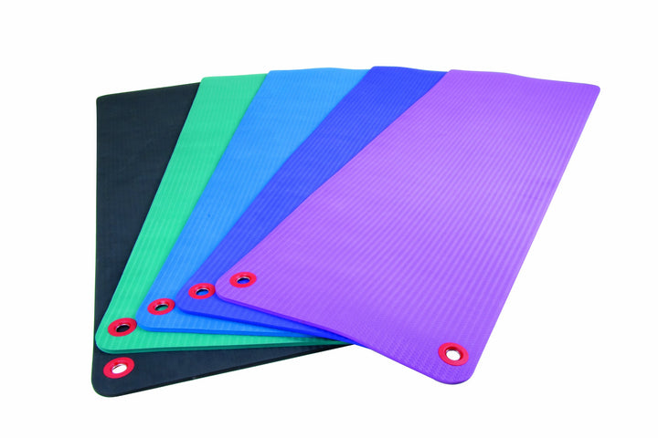 Eco Wise Fitness Workout Mat Color: Onyx, Size: .63" H x 69" W x 23" D