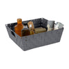 Simplify Shelf Woven Strap Tote Decorative Storage Basket