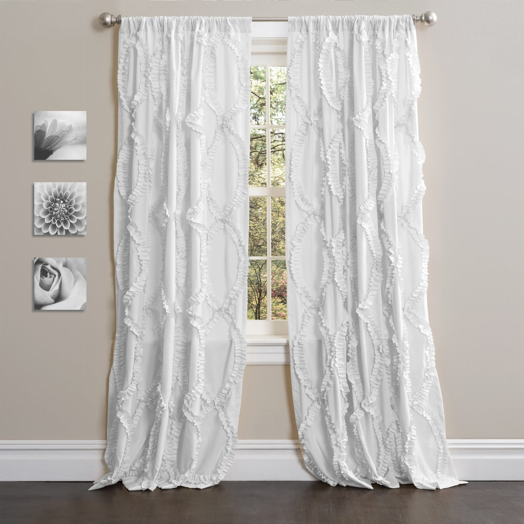 Girls Gypsy Window Curtain Single Panel Color