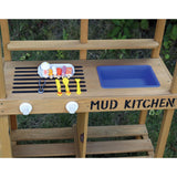 Kid's Mud Kitchen Brown