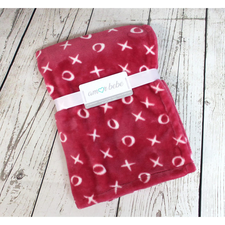 3 Stories Trading Co XOXO Love Coral Fleece Baby