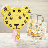 Small Leopard Pinata For Safari Birthday Party Decorations (16.5 X