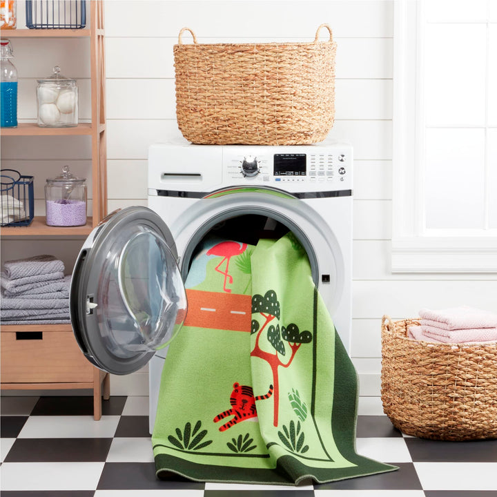 Jungle Road Kids Machine Washable Area Rug