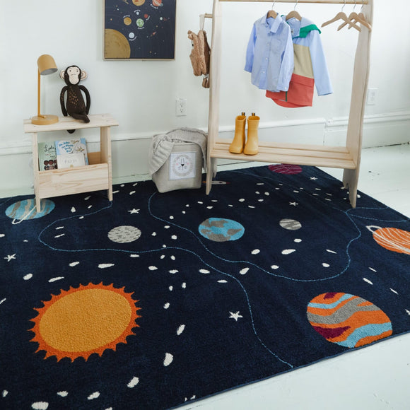 BALTA Mod-Tod Space Explorer Kids Area Rug 3'11