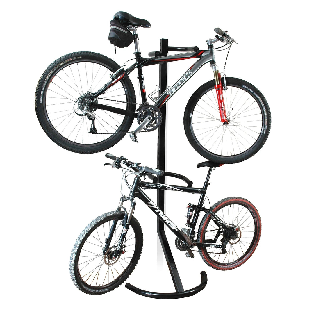 Cycle Gravity Bike Stand Bicycle Rack Holds Two Bicycles Metal