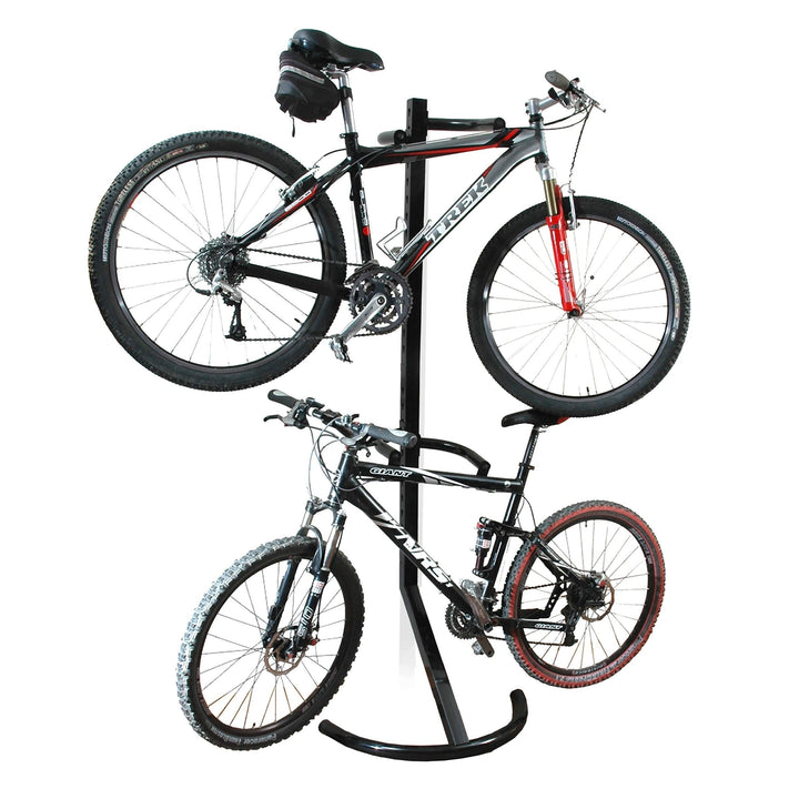 Cycle Gravity Bike Stand Bicycle Rack Holds Two Bicycles Metal