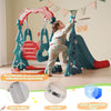 Tower-Shaped Toddler Slide and Swing Set 3 in 1 Kids Playground