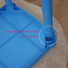 29" w X 21" l Kids Table Plastic Adjustable Activity 29 * 21 Blue