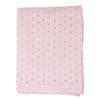 Baby Blanket Pink Solid Color Girls Basic Cotton Reversible