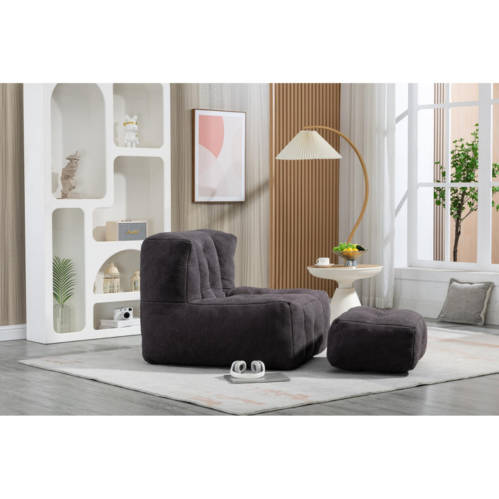 Fluffy Bean Bag Chair Lazy Sofa for Adults and Children Lounge