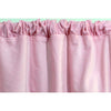 Pink Plush Window Valance