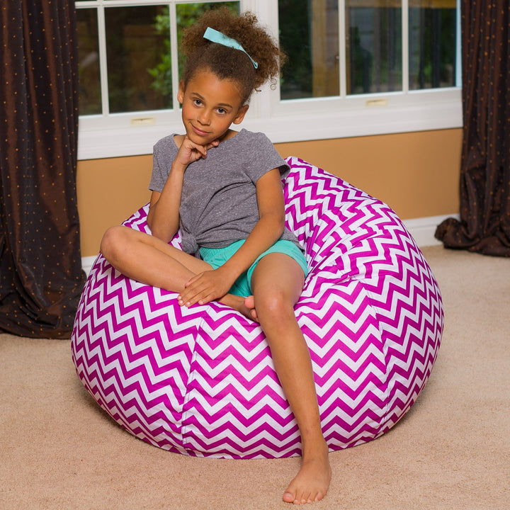 Big Comfy Bean Bag Chair: Posh Beanbag Chairs with Removable