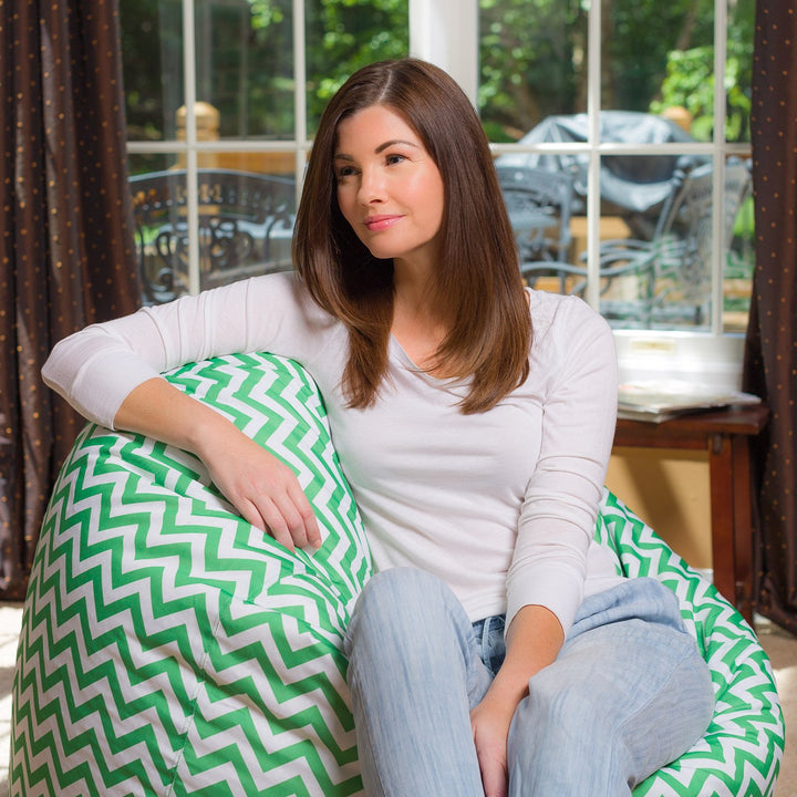 Big Comfy Bean Bag Chair: Posh Beanbag Chairs with Removable