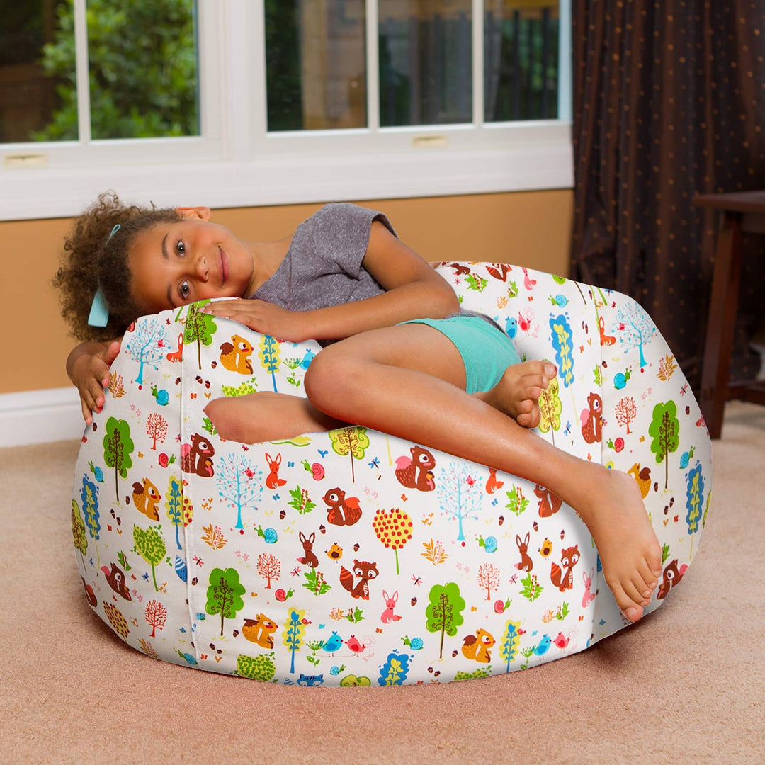 Big Comfy Bean Bag Chair: Posh Beanbag Chairs with Removable