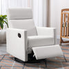 Multi-Function Upholstered Rocker Nursery Chair Swivel Recliner