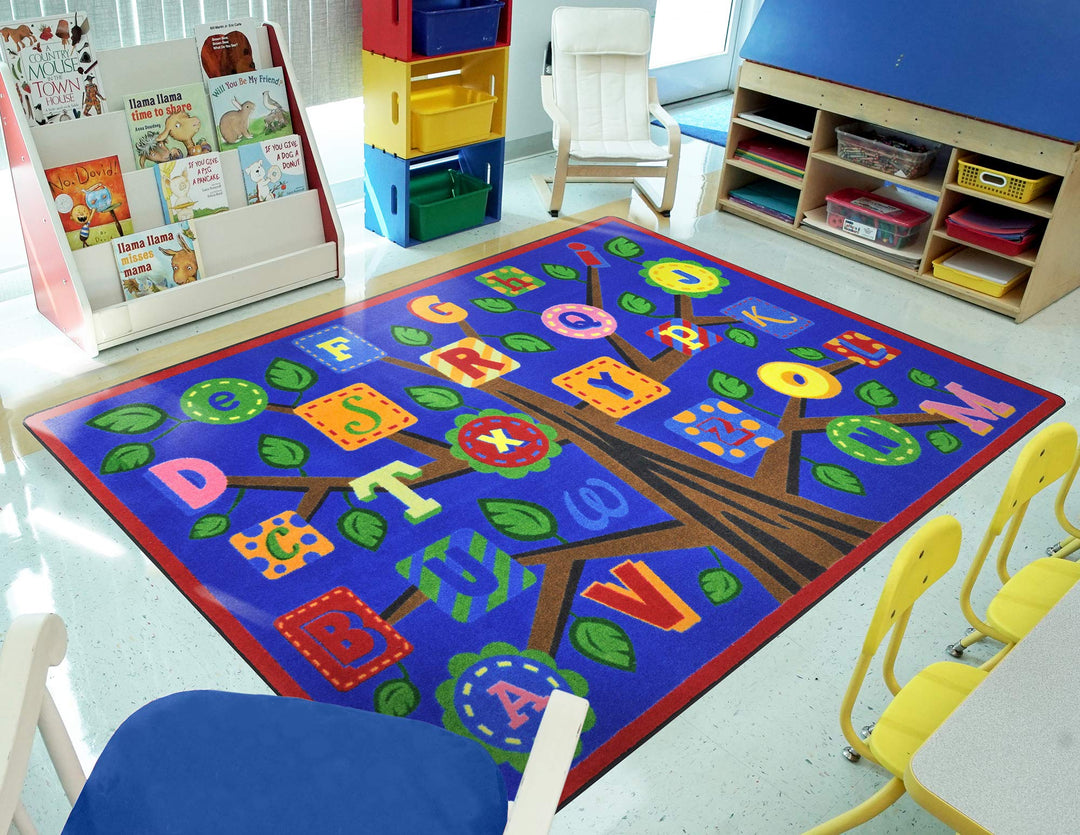 Joy Carpets Alphabet Leaves Childrens Rugs