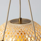 VidaLite F- Modern Bohemian 3-Light Cluster Pendant in Brushed Brass