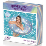 H2O GO Inflatable Iridescent Swim Tube 42” Pool/Water/Beach Float