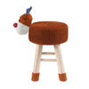 AC Pacific Woodland Deer Stool for Kids Animal Themed Wooden