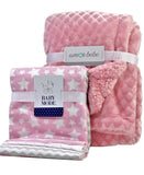 Baby Blanket Gift Set Pink