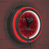 Corvette C2 Red Chrome Double Ring Neon