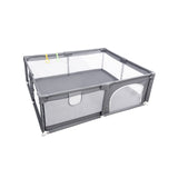 59" w X 71" d 27" h Baby Safety Gate with Storage Bag Grey