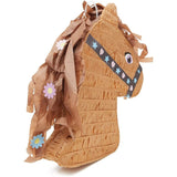 Horse Pony Pinata for Girls Birthday Party (12 X 16 3 in) Brown