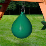 Green Plastic Punching Ball