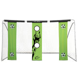 Skywalker Sports 12’ x 7' Soccer Goal with Practice Banners, Green (SSFG12)