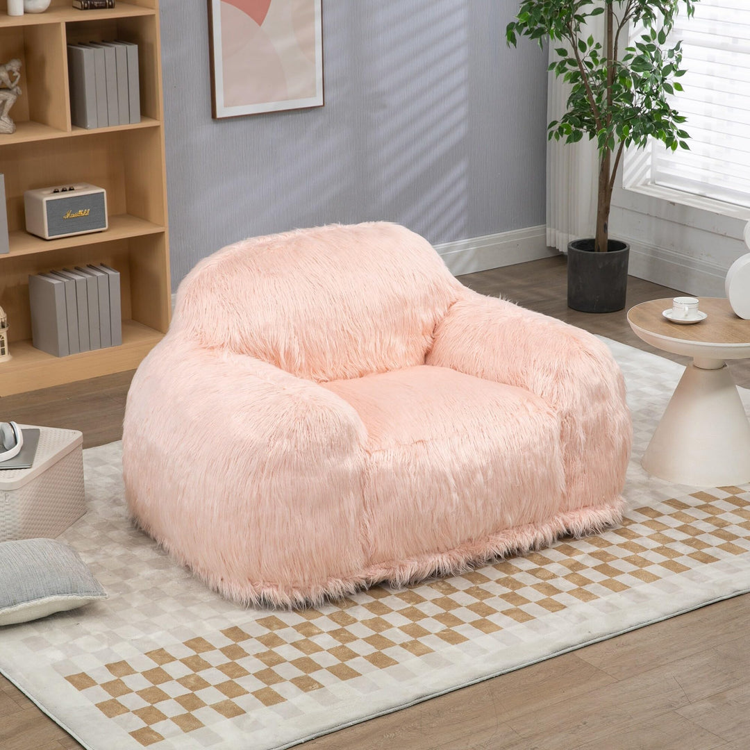 Bella Depot Bean Bag Chair Lazy Long Hair Sofa Adult Teen high