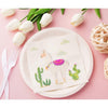 24 Set Dinnerware Birthday Party Supplies Girls Boho Themed Llama