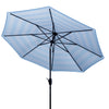 SAFAVIEH Iris Fashion Line 9-foot Umbrella.