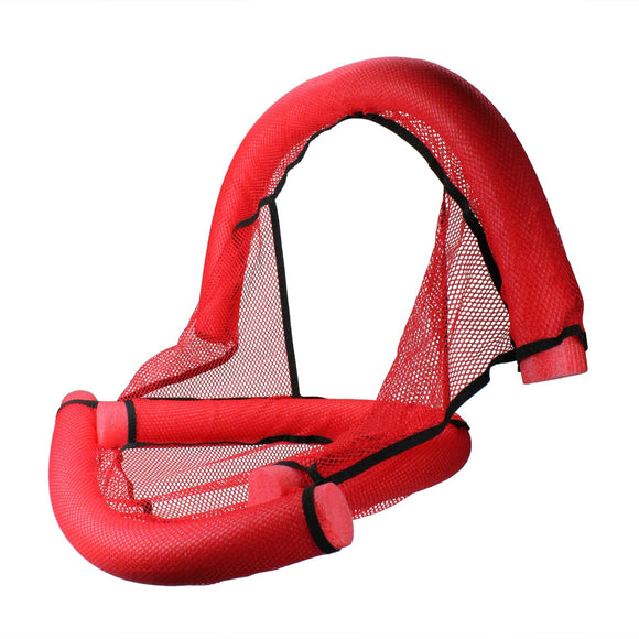 Inflatable Red and Black Foam Noodle Fun Seat 30-inch 30