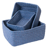 Colonial Mills Chenille Soft Nursery Nesting 3-Piece Basket Set