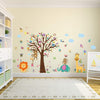 Learn in London Zoo Children Kids Wall Sticker Nursery Multi Color