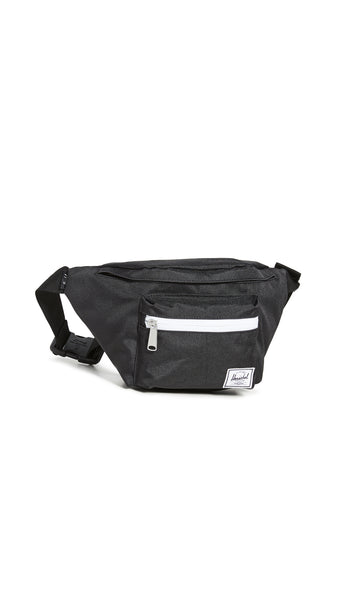 Herschel Seventeen Waist Pack, Black/Black Zipper, 3.5L