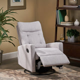 Christopher Knight Home Ishtar Glider Swivel Push Back Nursery