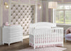 Oxford Baby Briella 4-in-1 Convertible Baby Crib White GreenGuard