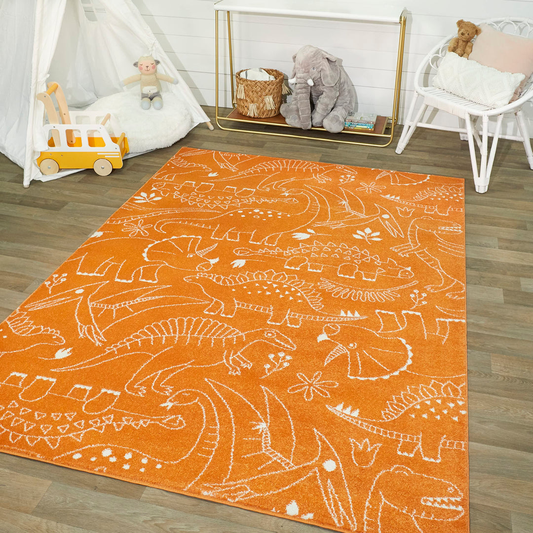 Balta Rugs Parker Dinosaur Kids Area Rug