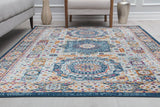 Hailey Geometric Medallion Traditional Area Rug by Rugs America