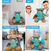 Brown Bear Doctor Plush Toy with Scrub Uniform and Cap Outfit 10