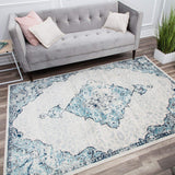 Rugs America Harper Collection HY50C Fresh Chicory Transitional