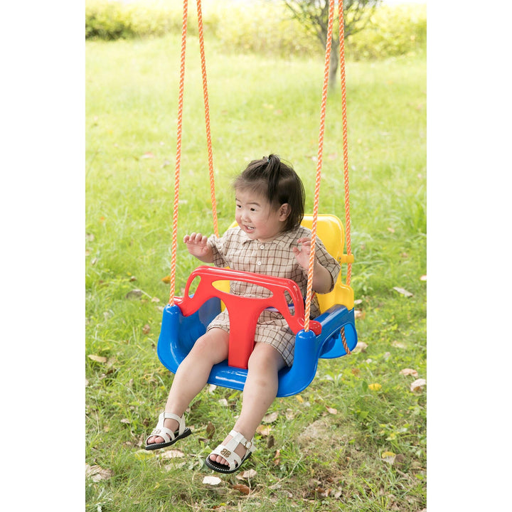 3 in 1 Baby Toddler and Teens Playground Hanging Swing Seat Black