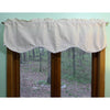 Nest Beige Valances 2 Window Saver Pack Blue White Casual