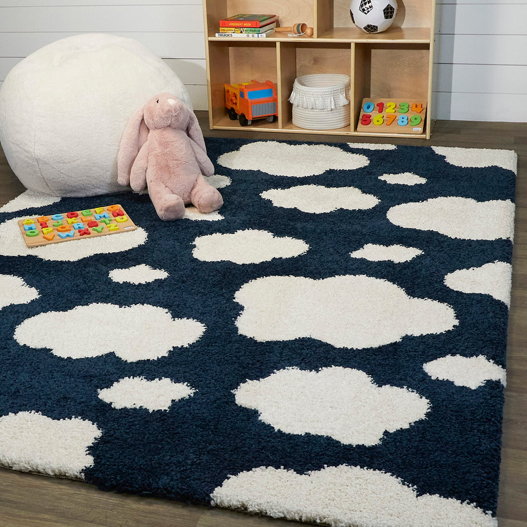 Balta Rugs Clouds Kids Shag Area Rug