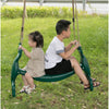 Plastic Double Glider Playground 2 Person Swing