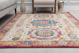 Hailey Geometric Medallion Traditional Area Rug by Rugs America