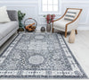 Hailey Geometric Medallion Traditional Area Rug by Rugs America