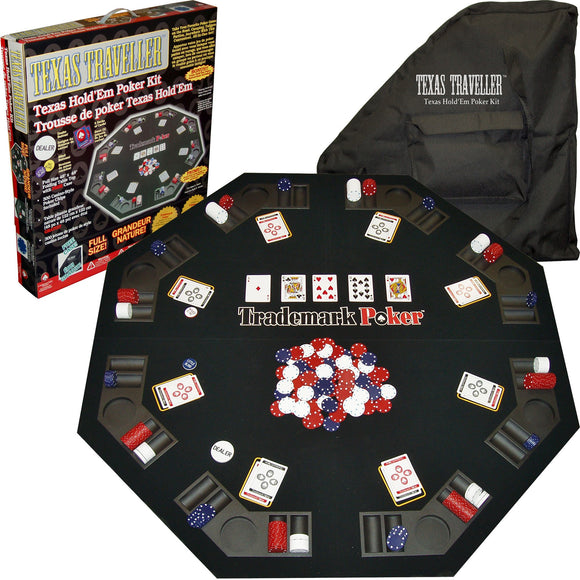 Texas Traveller - Table Top 300 Chip Travel Set